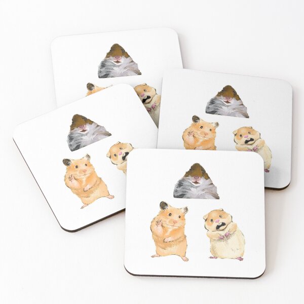 Item preview, three hamster memes designed and sold by Creativetea.