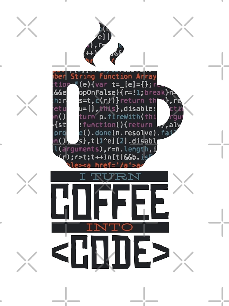 Thumbnail 3 of 3, Scarf, Coffee code programmer developer designed and sold by DerSenat.