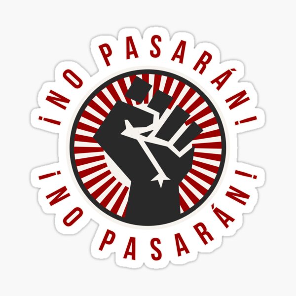 Artikel-Vorschau von Kein Pasaran, designt und verkauft von Texterns.