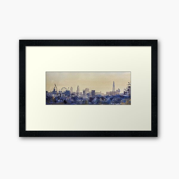 London Skyline Framed Art Print