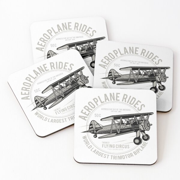 Item preview, Retro classtic areoplane rides. flying circus designed and sold by FunkyJoes.