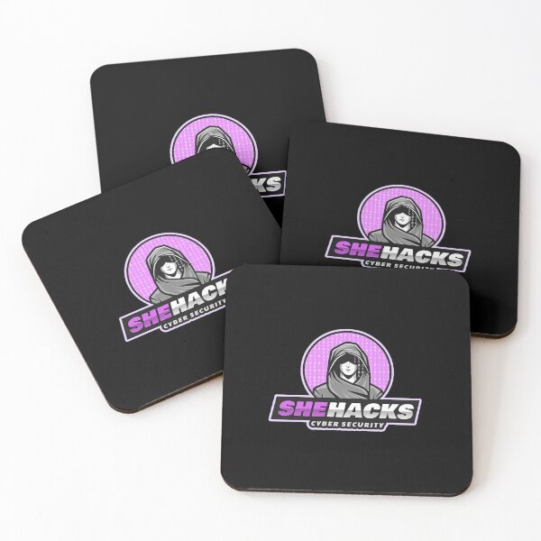 Item preview, She Hacks - Female hacker - Cyber Security - Purple designed and sold by clubtee.