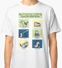 Autistic Cat's Special Interests Classic T-Shirt