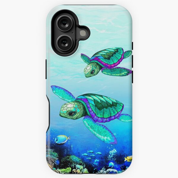 Sea Turtles Dance iPhone Tough Case