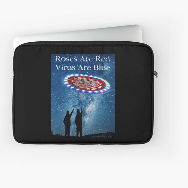 Virus Are Blue Laptop Sleeve
