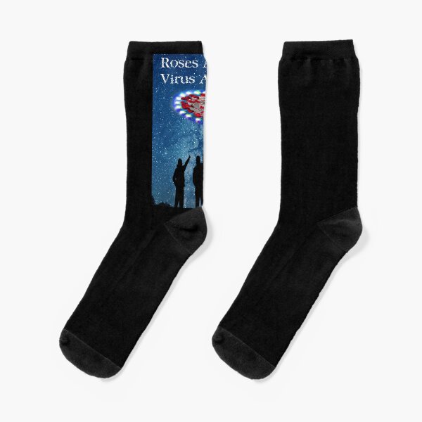 Virus Are Blue Socks