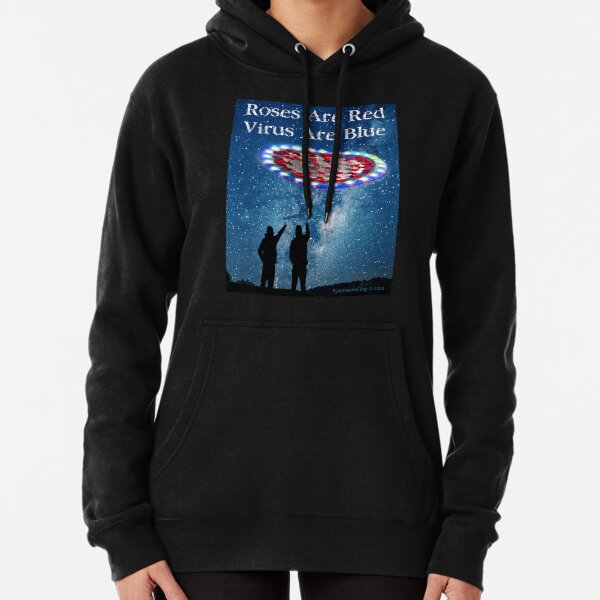 Virus Are Blue Pullover Hoodie
