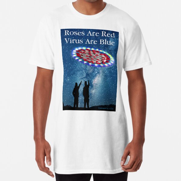 Virus Are Blue Long T-Shirt