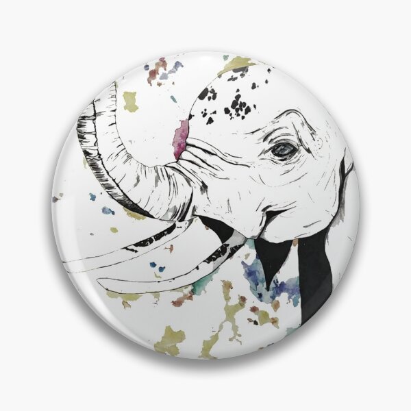 Item preview, Splish Splash Elephant designed and sold by DefiningDoodles.