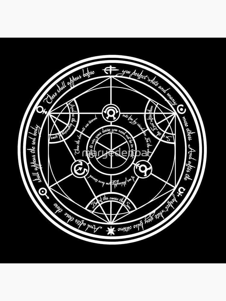 Human Transmutation Circle by maryedenoa