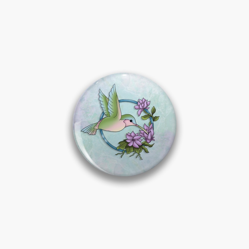 Hummingbird Flutterings Pin