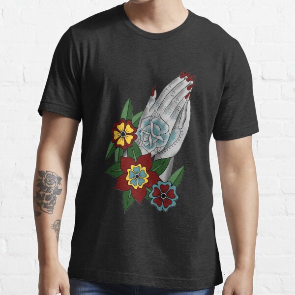 Praying Hands Tattoo Gifts Merchandise Redbubble