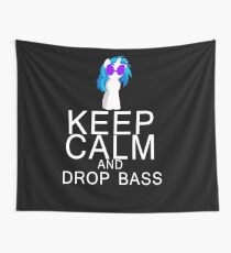 Vinyl Scratch/DJ Pon-3 - Keep Calm and Drop Bass Wall Tapestry