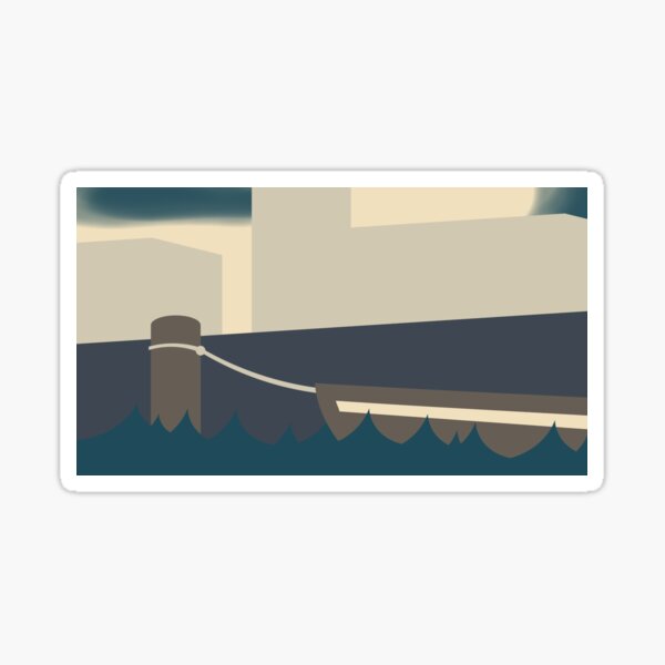 Gondola Sticker