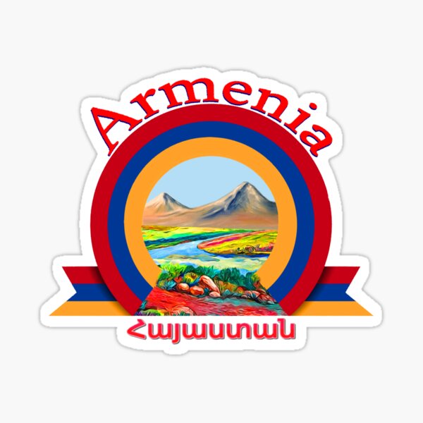 Armenia Հայաստան Sticker