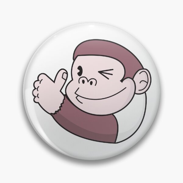 Aperçu de l'œuvre Chimp Cheeky créée et vendue par BlooMoo.