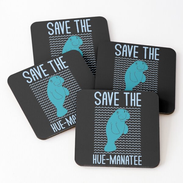 Item preview, Save The Hue-Manatee Funny Manatee Lovers Puns Jokes Humor designed and sold by mrsmitful.