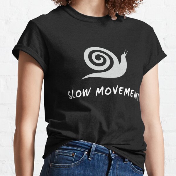Slow movement ¡Join Slow food! Classic T-Shirt