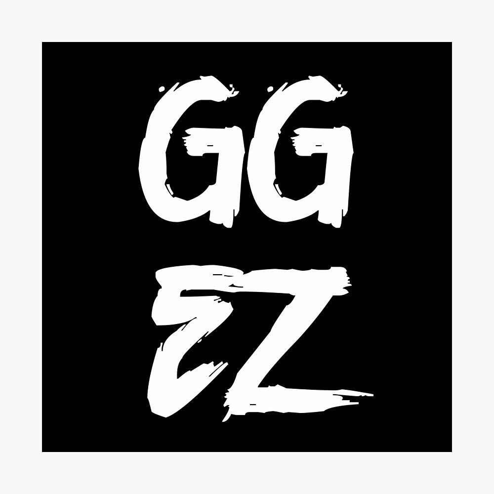 Gg Ez Poster By Barbaabordo Redbubble
