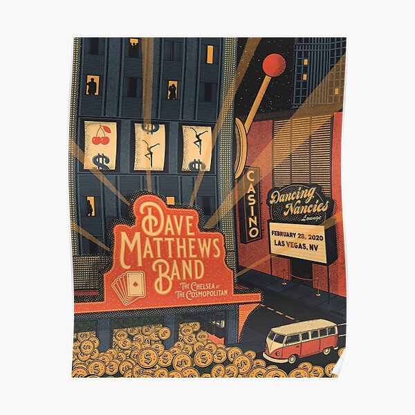 #DMB2020 Casino Dancing Nancies lounge Las vegas Poster