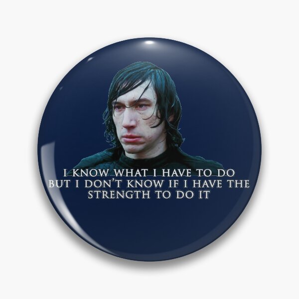 Item preview, Ben Solo "I know what I have to do" Quote Cutout  designed and sold by goon-squad.
