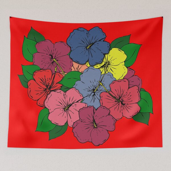 Item preview, Hibiscus Flowers #3 designed and sold by HeadRubble.
