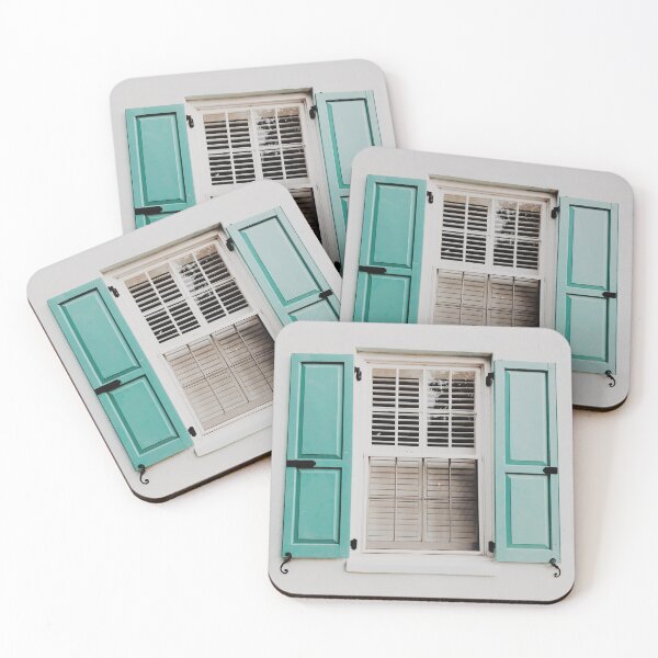 Item preview, Blue Shutters  designed and sold by haikufortwo.