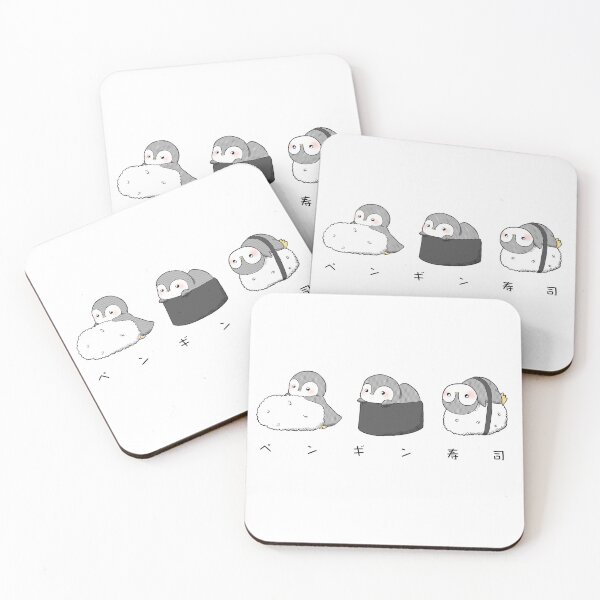 Item preview, Baby Emperor Penguin Yummy Nigiri Sushi Set designed and sold by Tamami Ito.