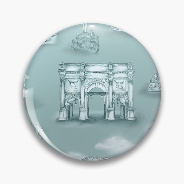 Item preview, Green Kensington and Hyde Park Toile designed and sold by Sharilea.