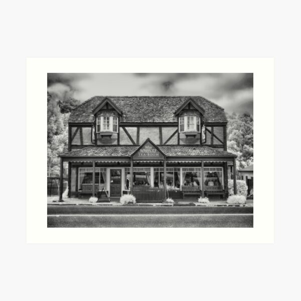 Miss Marple's Tea Room - Front Art Print