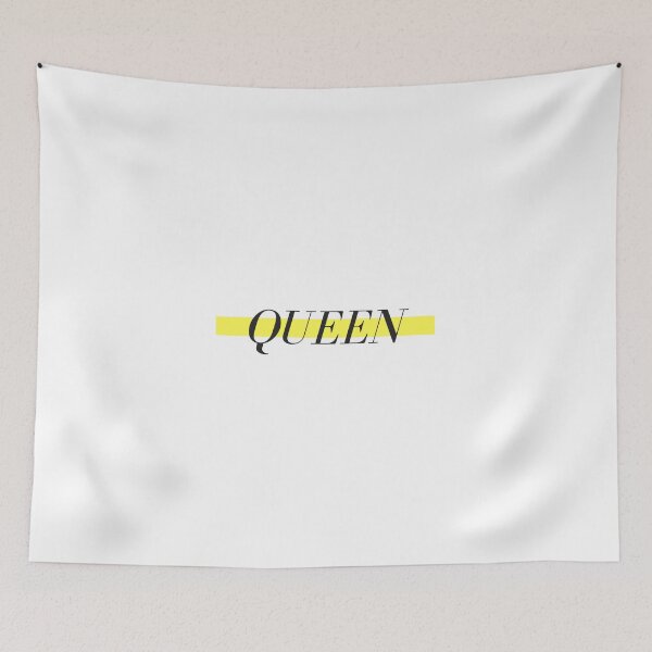 Item preview, Queen Yellow Line designed and sold by DWaffleDesigns.
