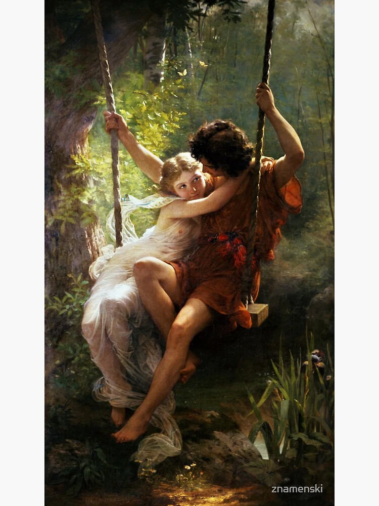 Springtime, Pierre-Auguste Cot, Date: 1873 by znamenski