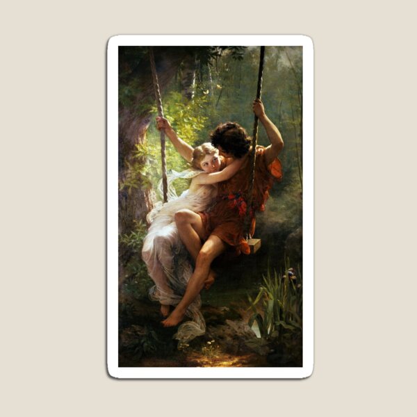 Springtime, Pierre-Auguste Cot, Date: 1873 Magnet