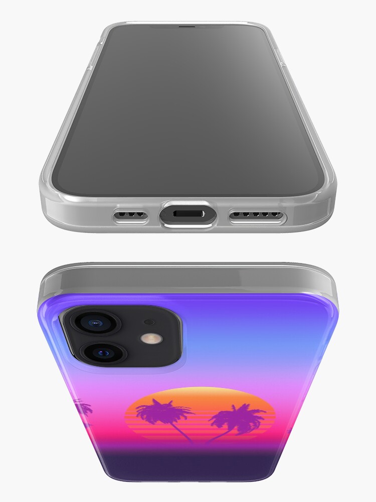 Alternate view of Palm Trees Sunset iPhone Case