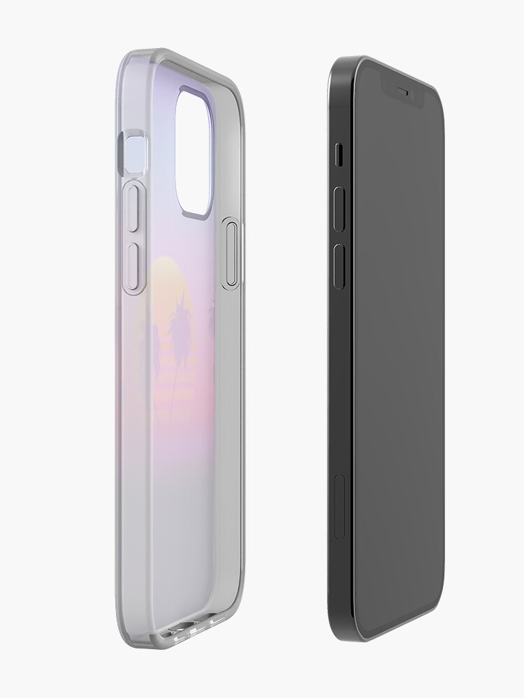 Alternate view of Palm Trees Sunset iPhone Case