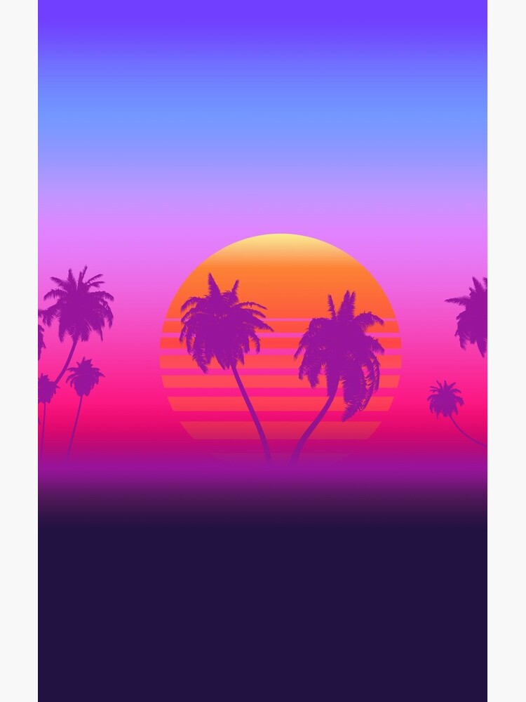 Palm Trees Sunset by GaiaDC