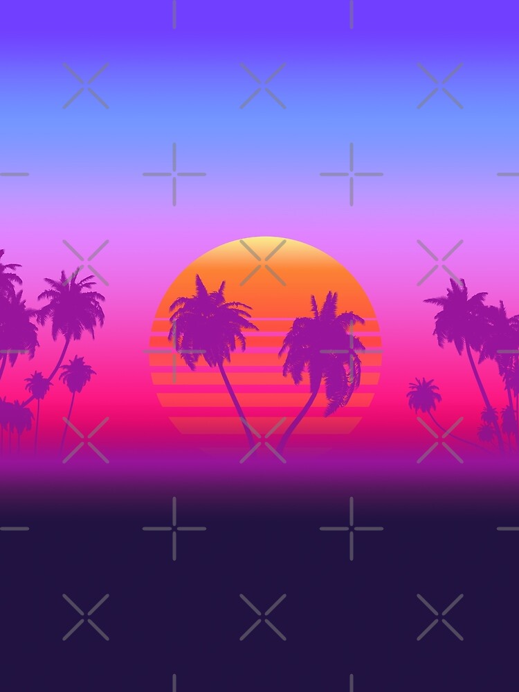 Palm Trees Sunset by GaiaDC