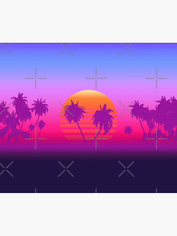 Palm Trees Sunset by GaiaDC