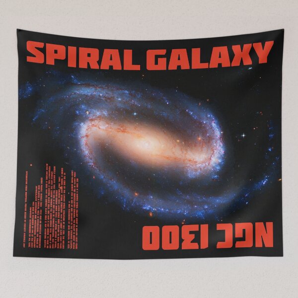 Item preview, NGC1300 Spiral Galaxy designed and sold by HeadRubble.