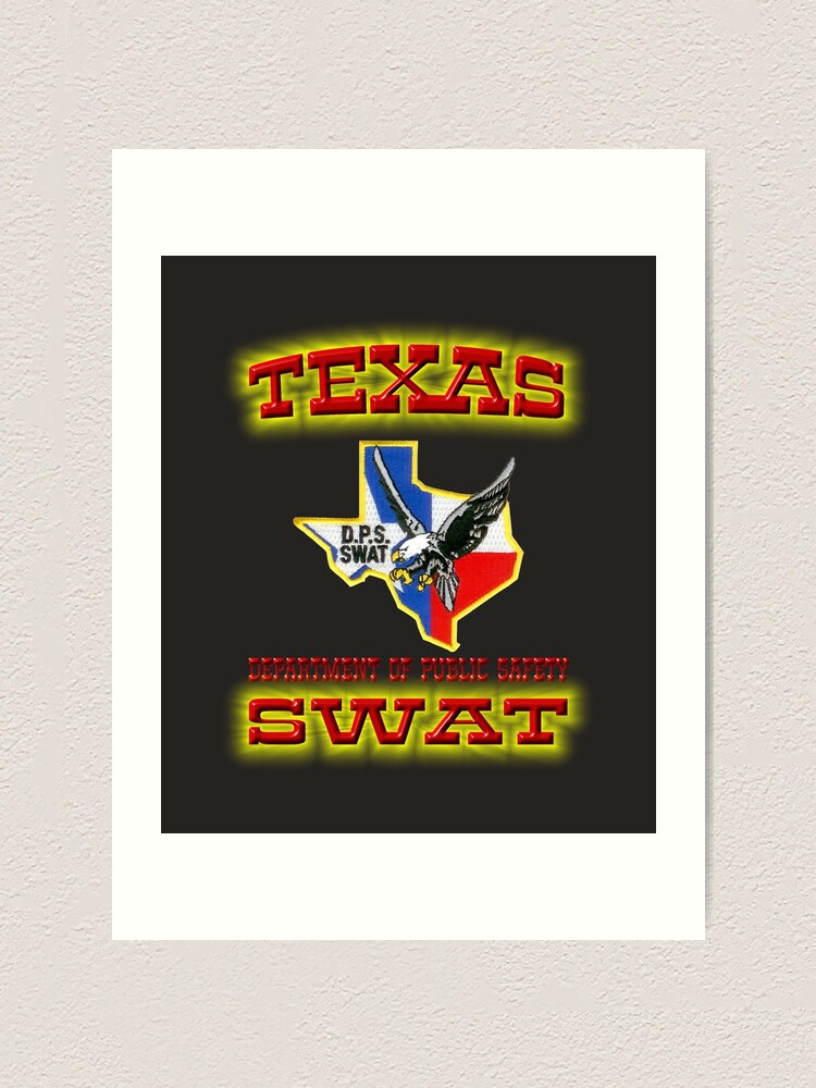 Texas DPS SWAT Art Board Print for Sale by Lawrence Baird