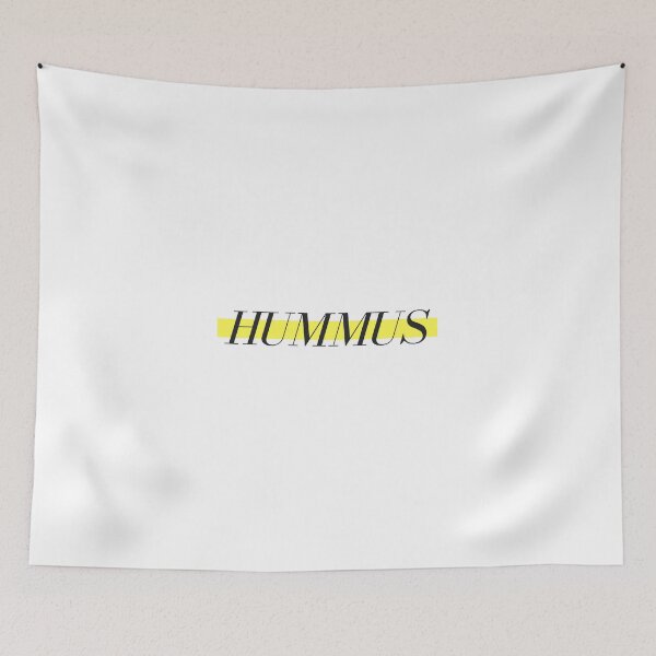 Item preview, Hummus Yellow Line designed and sold by DWaffleDesigns.