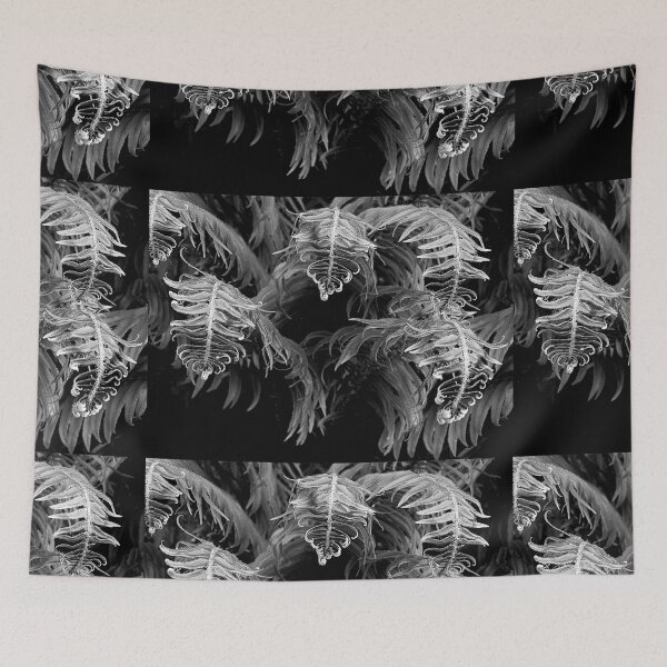 Item preview, GRACEFUL FERNS IN BLACK AND WHITE designed and sold by Elaine Bawden.