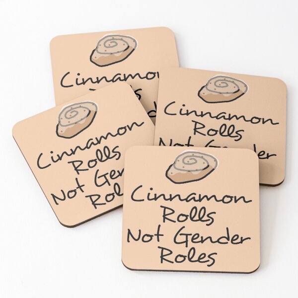 Item preview, Cinnamon Rolls not Gender Roles designed and sold by FrictionMaxxing.