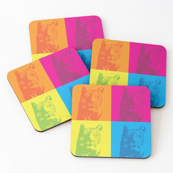 Item preview, Tiger pop art designed and sold by Jelena Slijepcevic.