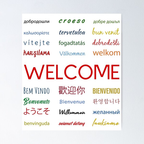 Benvenuto (Welcome in Italian) Word Cloud in Different Languages Stock  Illustration - Illustration of multi, global: 202785734