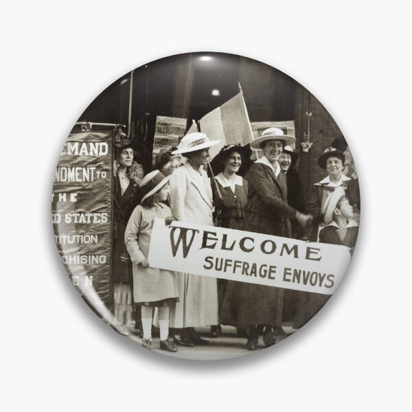 Item preview, Suffrage Envoy Photograph (1915) designed and sold by allhistory.