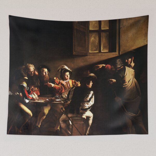 Item preview, The Calling of St Matthew by Caravaggio (1600) designed and sold by allhistory.