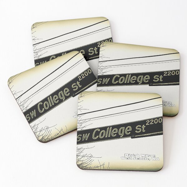 Item preview, SW College Street, West Seattle, SIGNATURE designed and sold by The Street Sign Store.