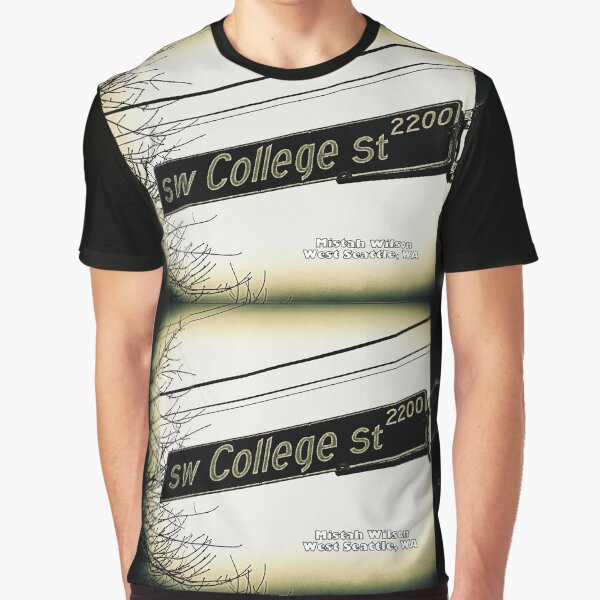 SW College Street, West Seattle, SIGNATURE Graphic T-Shirt