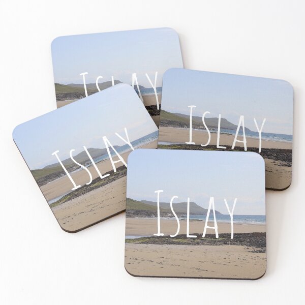 Item preview, Islay coaster print design  designed and sold by Simply The West Prints.